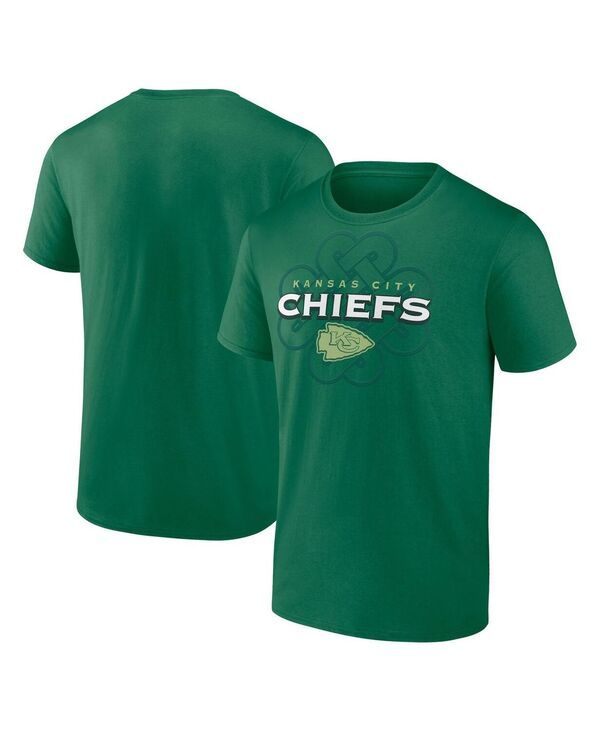 ファナティクス メンズ トップス Tシャツ トール シャツ Fanatics Mens Kelly Green Kansas City Chiefs Big Tall Celtic TShirt Ke