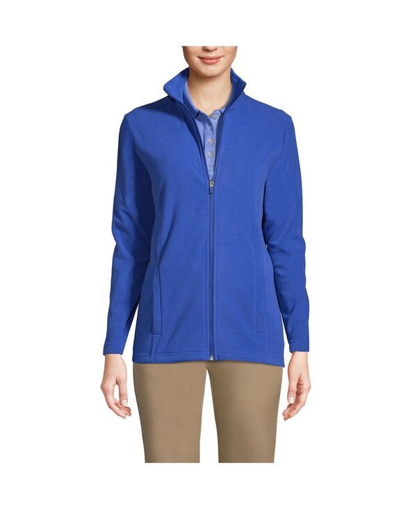 ランズエンド レディース アウター ジャケット・ブルゾン フリース ジャケット Lands End Womens School Uniform Thermacheck 100 Fleece Jacke