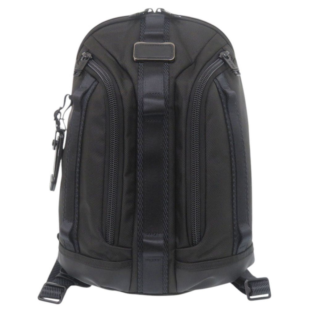 新品同様 トゥミ ナイト 2WAY ブラック スリングバッグ ボディバッグ リュックサック 黒 0712【中古】TUMI メンズ 新品同様 トゥミ ナイト 2WAY ブラック スリングバッグ ボディバッグ