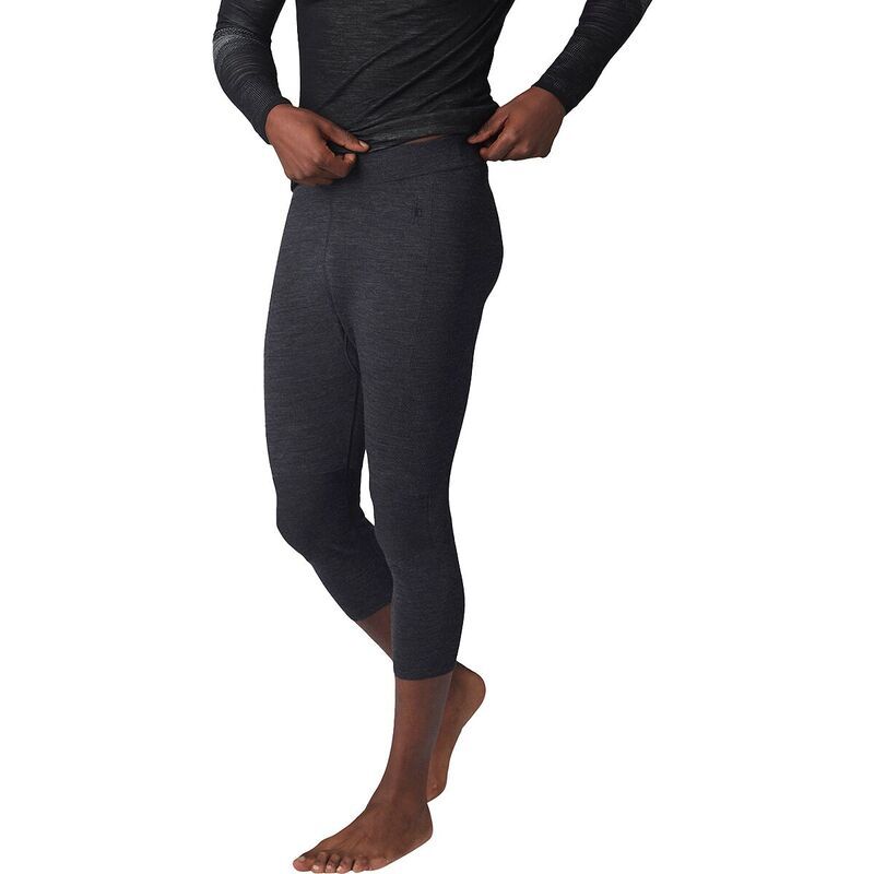 スマートウール メンズ ボトムス カジュアルパンツ ニット Smartwool Intraknit Thermal Merino Base Layer 34 Bottom Mens Charcoal