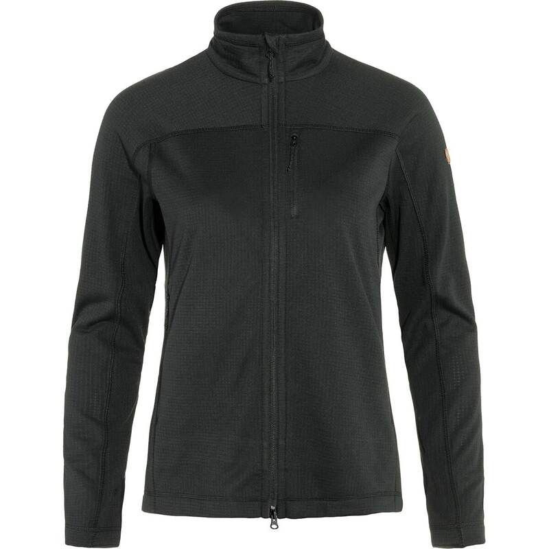 フェールラーベン レディース アウター ジャケット・ブルゾン フリース ジャケット Fjallraven Abisko Lite Fleece Jacket Womens Black ブラック