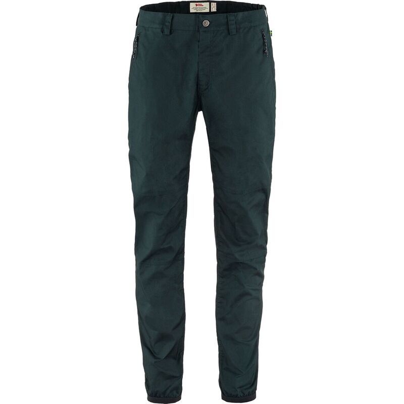 フェールラーベン メンズ ボトムス カジュアルパンツ Fjallraven Vardag Regular Trouser Mens Dark Navy ネイビー