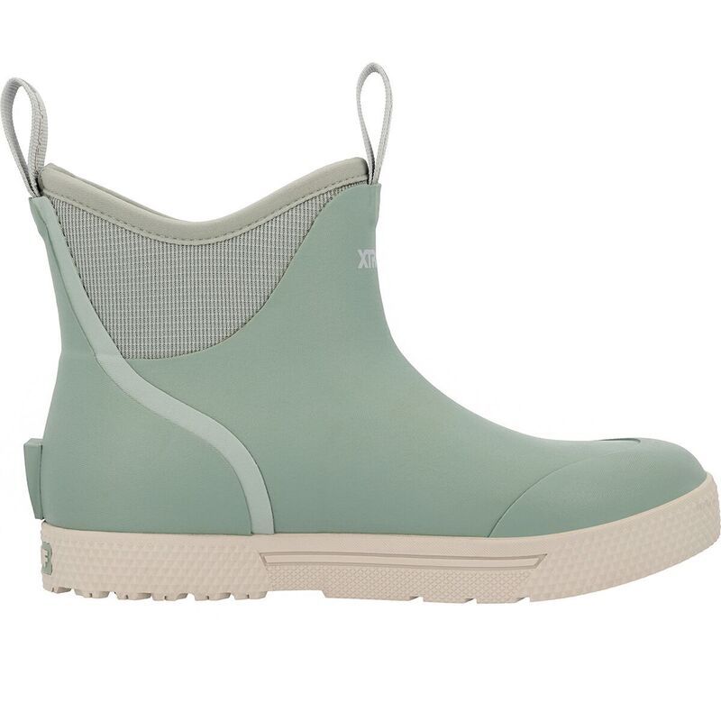 エクストラタフ レディース シューズ ブーツ・レインブーツ アンクル ブーツ ヒール Xtratuf Wheelhouse Ankle 6in Deck Boot Womens Iceberg