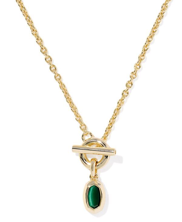 ケンドラスコット レディース アクセサリー ネックレス・チョーカー・ペンダントトップ レース Kendra Scott Malachite Imitation Pearl 14k Gold Plate