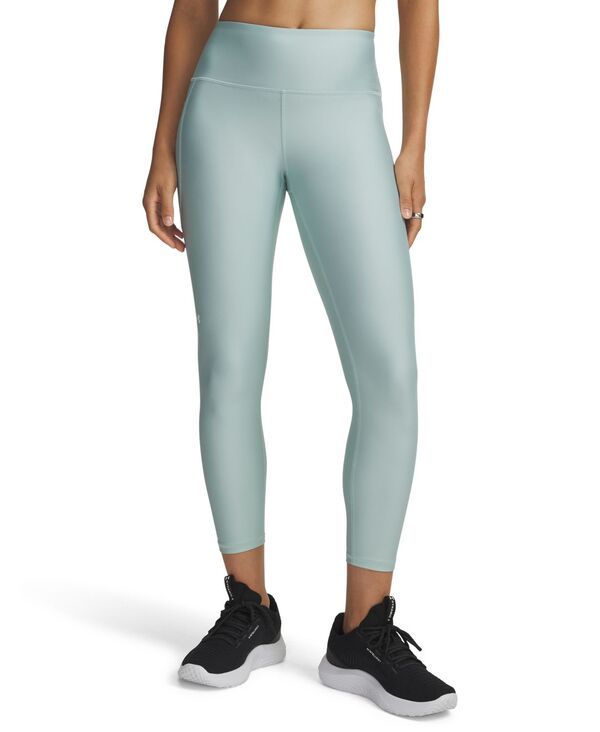 アンダーアーマー レディース ボトムス レギンス アンクル Under Armour Womens TechighRise Anklength Leggings Enamel Blue White ホ