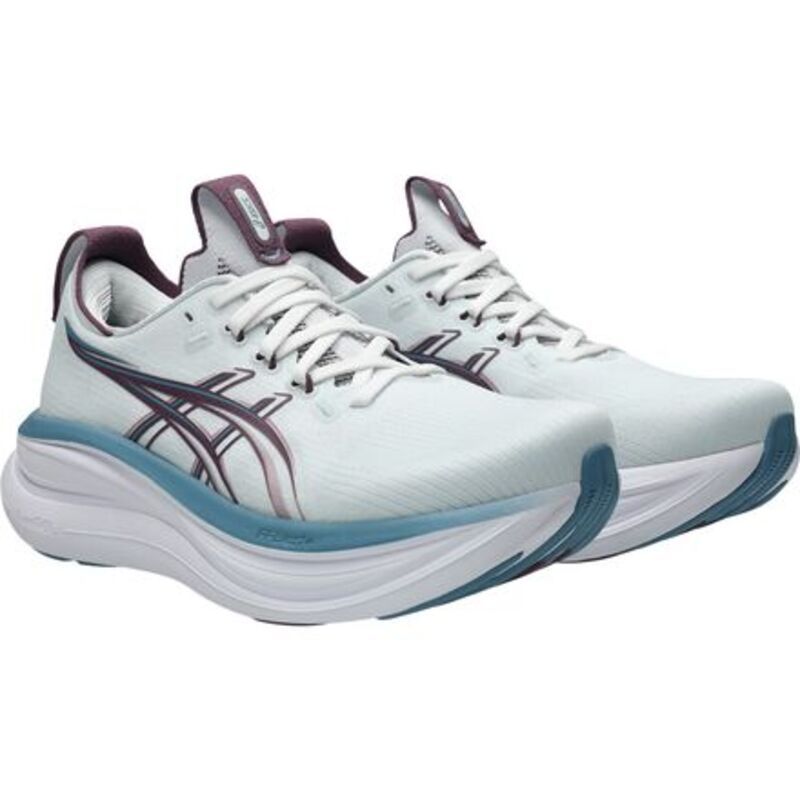 アシックス レディース シューズ スニーカー Asics GelNimbus 28 Running Shoe Womens Arctic BlueVelvet Purple ブルー