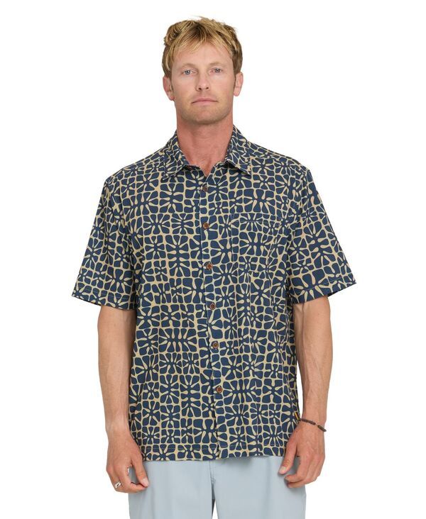 クイックシルバー ウォーター マン メンズ トップス シャツ 半袖 Quiksilver Waterman Quiksilver Mens Coral Sea ShortSleeve Shirt Da