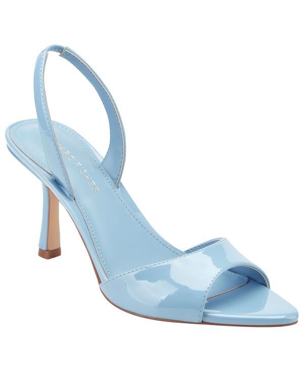 【送料無料】 マークフィッシャー レディース スリッポン・ローファー シューズ Womens Nylas Slingback SlipOn Dress Sandals Light Blue Paten