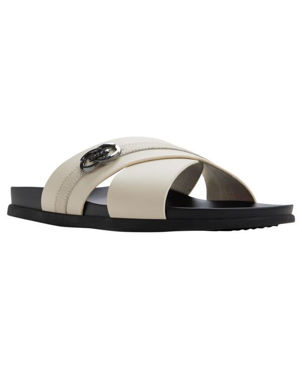 【送料無料】 アルド メンズ スリッポン・ローファー シューズ Mens Mendel CrissCross SlipOn Sandals EGG WHITE