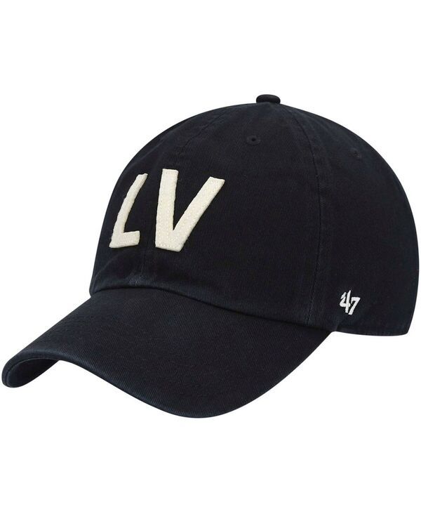 47 ブランド レディース アクセサリー 帽子 47 Brand Womens Black Las Vegas Raiders Finley Clean Up Adjustable Hat Black