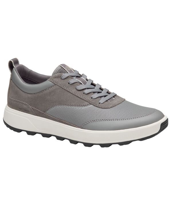 ジョンストンアンドマーフィー メンズ シューズ スニーカー Johnston Murphy Mens Lucas UThroat Round Toe Sneakers Gray Full GrainS