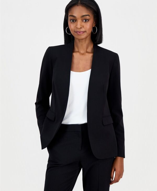 バースリー レディース アウター ジャケット・ブルゾン ブレザー Bar III Womens BiStretch Collarless OpenFront Blazer Created for Ma 12,030円