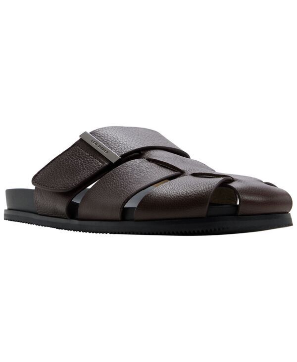 テッドベーカー メンズ シューズ スリッポン・ローファー サンダル Ted Baker Mens Brixham Slip On Sandals Dark Brown ブラウン 20,060円