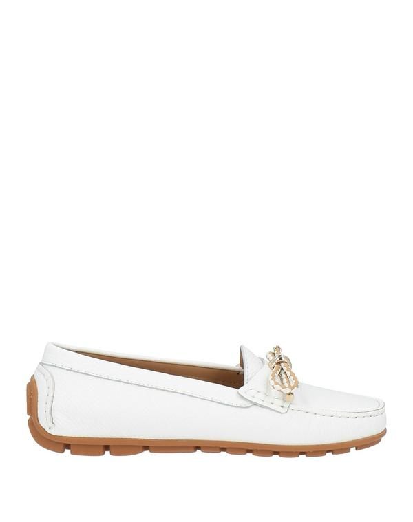 ボールディーニ レディース シューズ スリッポン・ローファー モカシン BALDININI White ホワイト
