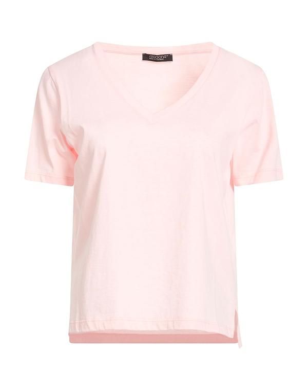 アラゴナ レディース トップス Tシャツ ARAGONA Pink ピンク