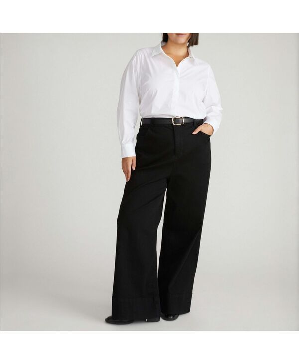 ユニバーサル スタンダード レディース トップス シャツ プラスサイズ Universal Standard Plusize Stretch Poplin Shirt Classic Fit Whit 29,452円