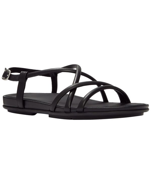 フィットフロップ レディース シューズ サンダル レザー FitFlop Womens Gracie Leather Strappy BackStrap Sandals Black ブラック