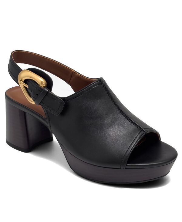 エアロソールズ レディース シューズ サンダル プラットフォーム Aerosoles Womens Chancey Buckle Platform Sandals Black ブラック
