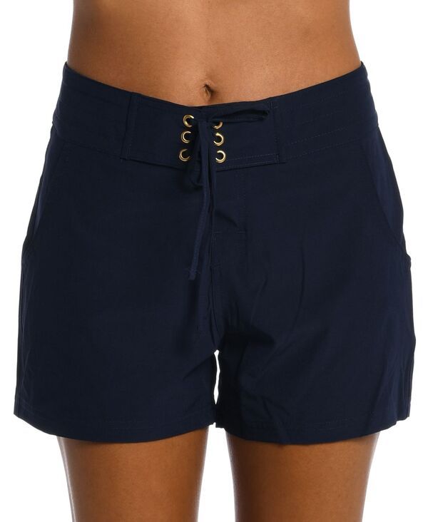 ラブランカ レディース ボトムス ハーフパンツ・ショーツ ショートパンツ La Blanca 3 All Aboardrawstring Board Shorts Indigo インディゴ