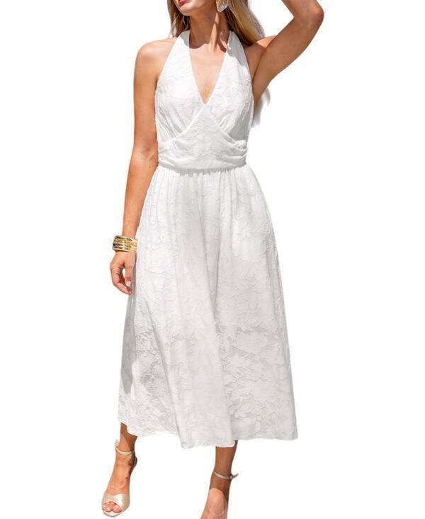 カップシー レディース トップス ワンピース ミディ Cupshe Womens Belle of the Ball Midi Beach Dress White ホワイト 15,155円