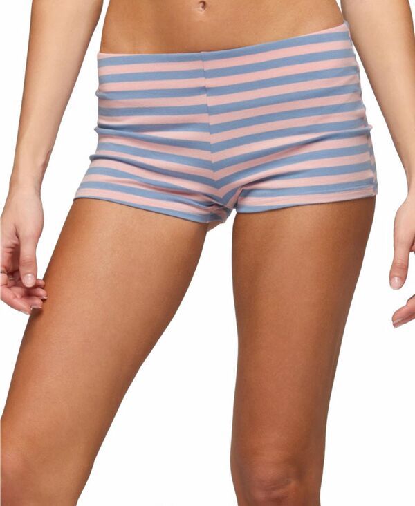 アディクテッド レディース ボトムス ハーフパンツ・ショーツ ショートパンツ Edikted Womens Isara Striped Shorts Lightpinkandblue ブルー