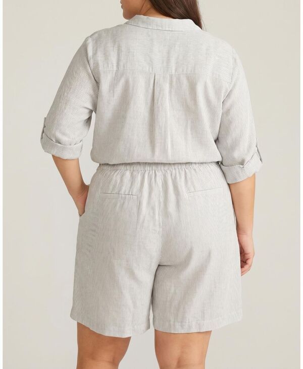 ユニバーサル スタンダード レディース ボトムス ハーフパンツ・ショーツ プラスサイズ ショートパンツ リネン Universal Standard Womens Plusize Juniper Li