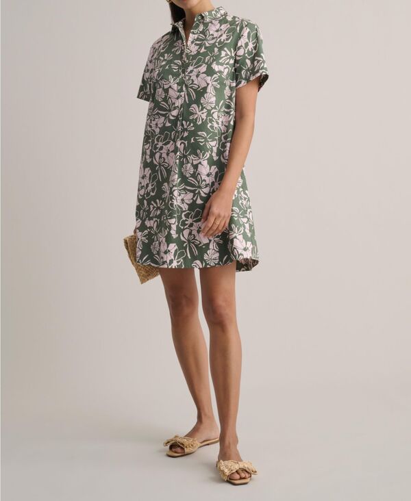 アンタックイット レディース トップス ワンピース フラワー柄 コットン フラワー UNTUCKit Womenstretch Cotton Floral Popover Izzie Dress Gr