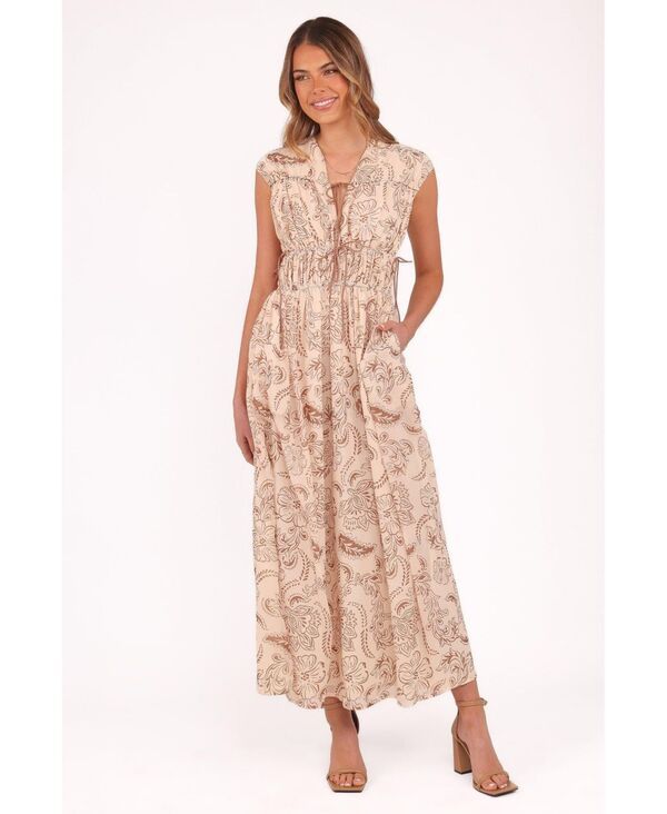 Petal and Pup レディース トップス ワンピース ミディ Petal and Pup Womensafira Midi Dress Brown paisley ブラウン