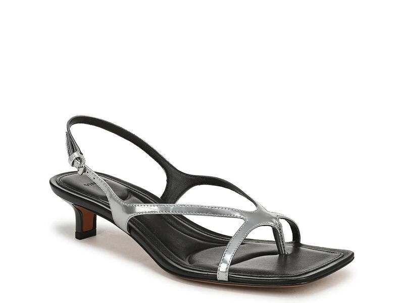 ヴィンス レディース シューズ サンダル VincePosie Sandal Womensilver Leather シルバー