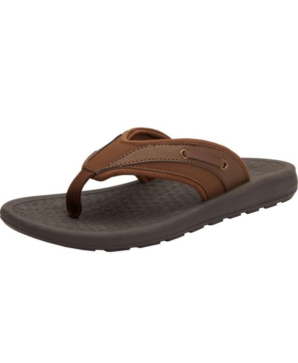 キングサイズ メンズ シューズ スニーカー KingSize Mens Island Flip Flops Brown ブラウン 16,671円