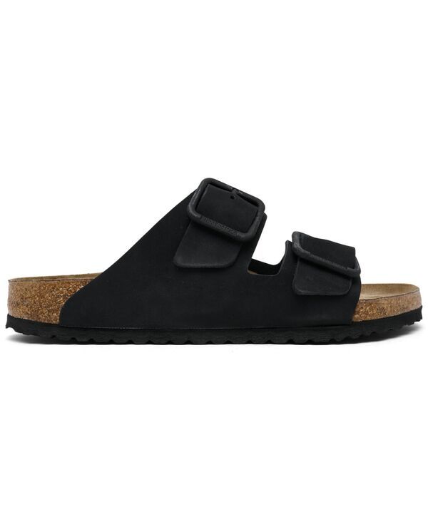 ビルケンシュトック メンズ シューズ スニーカー サンダル レザー Birkenstock Mens Arizona Wire Buckle Nubuck Leather Sandals from F