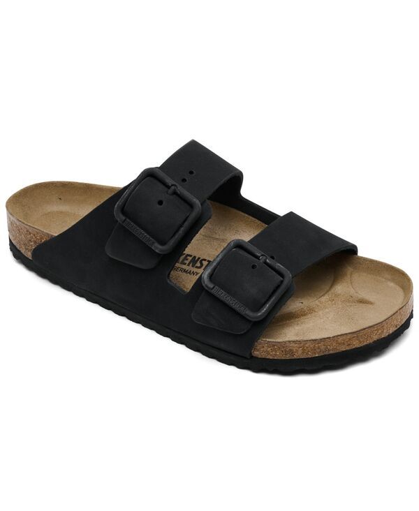 ビルケンシュトック メンズ シューズ スニーカー サンダル レザー Birkenstock Mens Arizona Wire Buckle Nubuck Leather Sandals from Fスニーカー