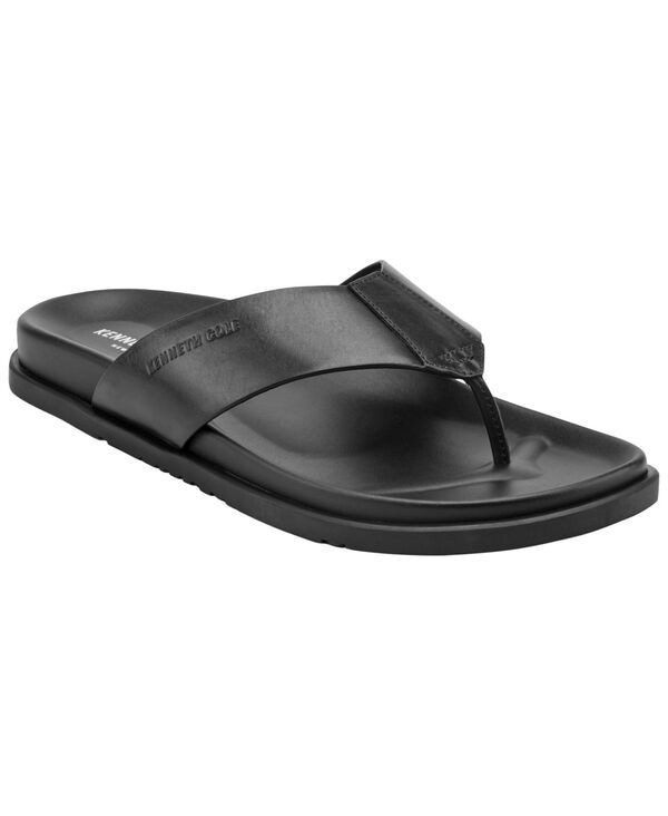 ケネスコール メンズ シューズ スニーカー サンダル Kenneth Cole New York Mens Worly Thong Sandals Black ブラック