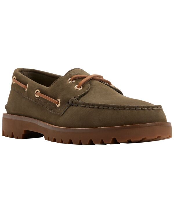 スペリー メンズ シューズ スニーカー レース Sperry Mens 2Eye Lug LaceUp Boat Shoes Olive オリーブ