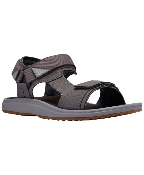 クラークス メンズ シューズ スニーカー サンダル Clarks Mens Cloudsteppers Breeze Trail Sandals Gray グレー