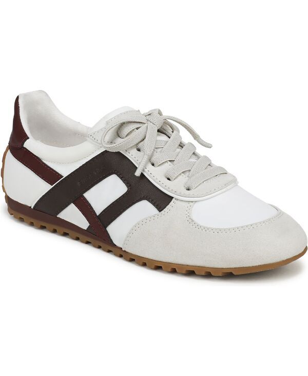 フランコサルト レディース シューズ スニーカー レース Franco Sarto Womens RaquelaceUp Sneakers WhiteBlack NylonMicrofiber ホワイ