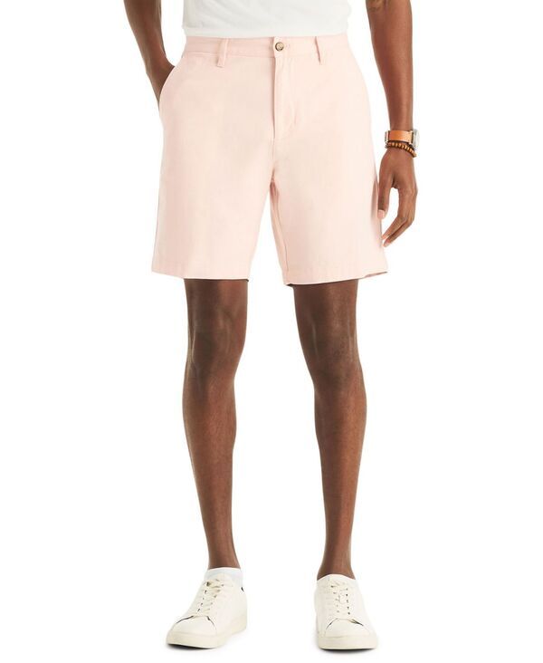 ナウティカ メンズ ボトムス ハーフパンツ・ショーツ Nautica ClassicFit 85 Stretchino FlatFront Deck Short Mauve Glow