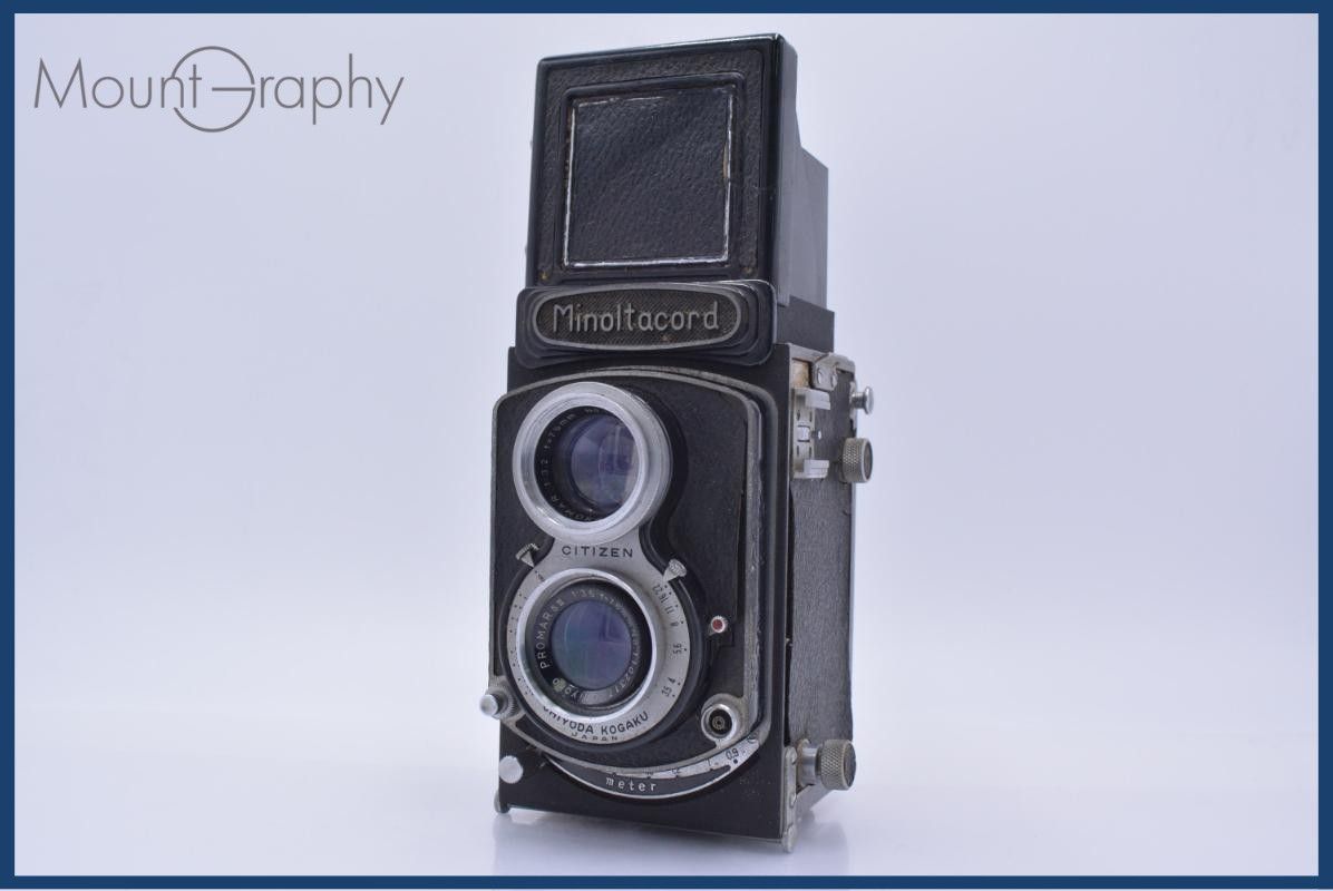ミノルタ MINOLTA Minoltacord 75mm F3.5 同梱無料 #am9395