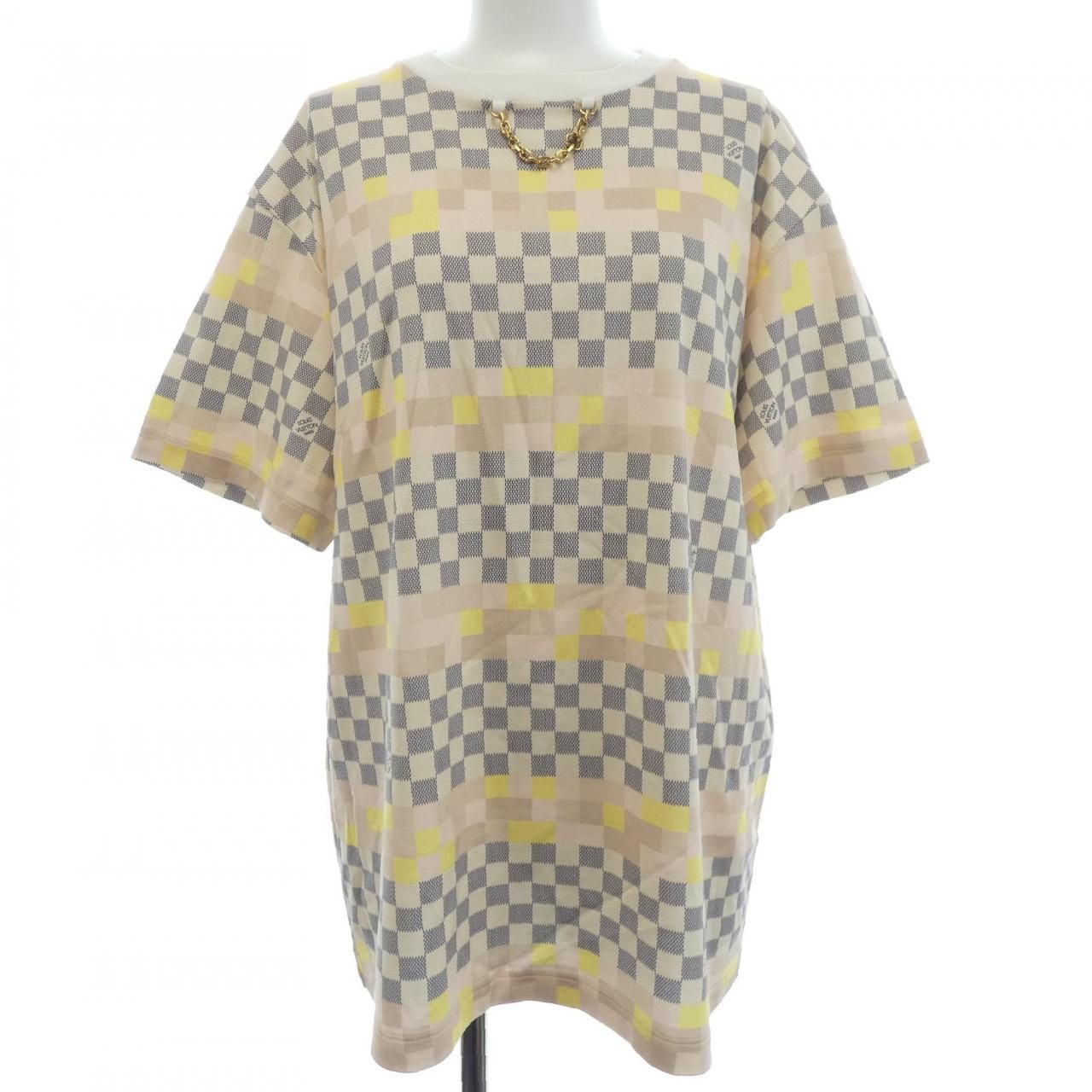 ルイヴィトン LOUIS VUITTON ピクセルダミエTシャツ FNTS08NX8 Tシャツ