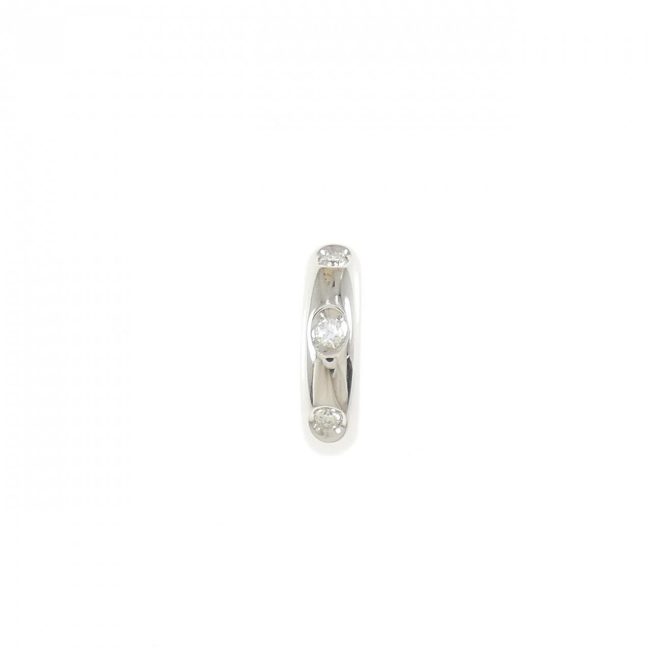 ミキモト ダイヤモンド ピアス 0.06CT 片耳
