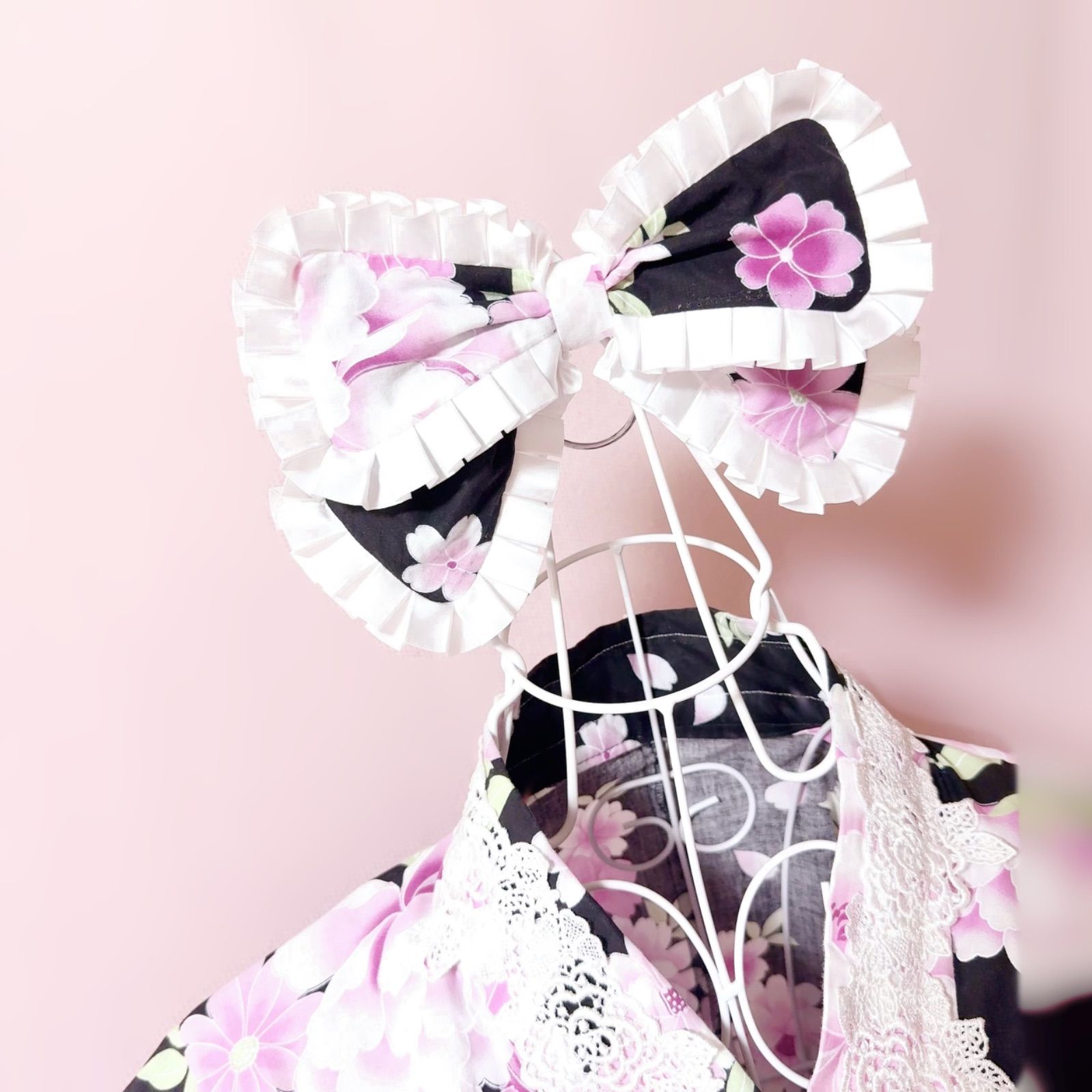 🎀姫浴衣🎀 セパレート浴衣ドレス 地雷系 量産型 姫ギャル 共布2WAY