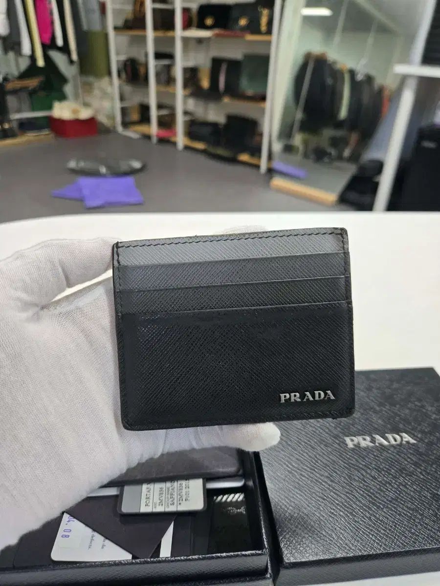 正規品 PRADA プラダ ロゴ MULTI COLOR カードウォレット 18,529円