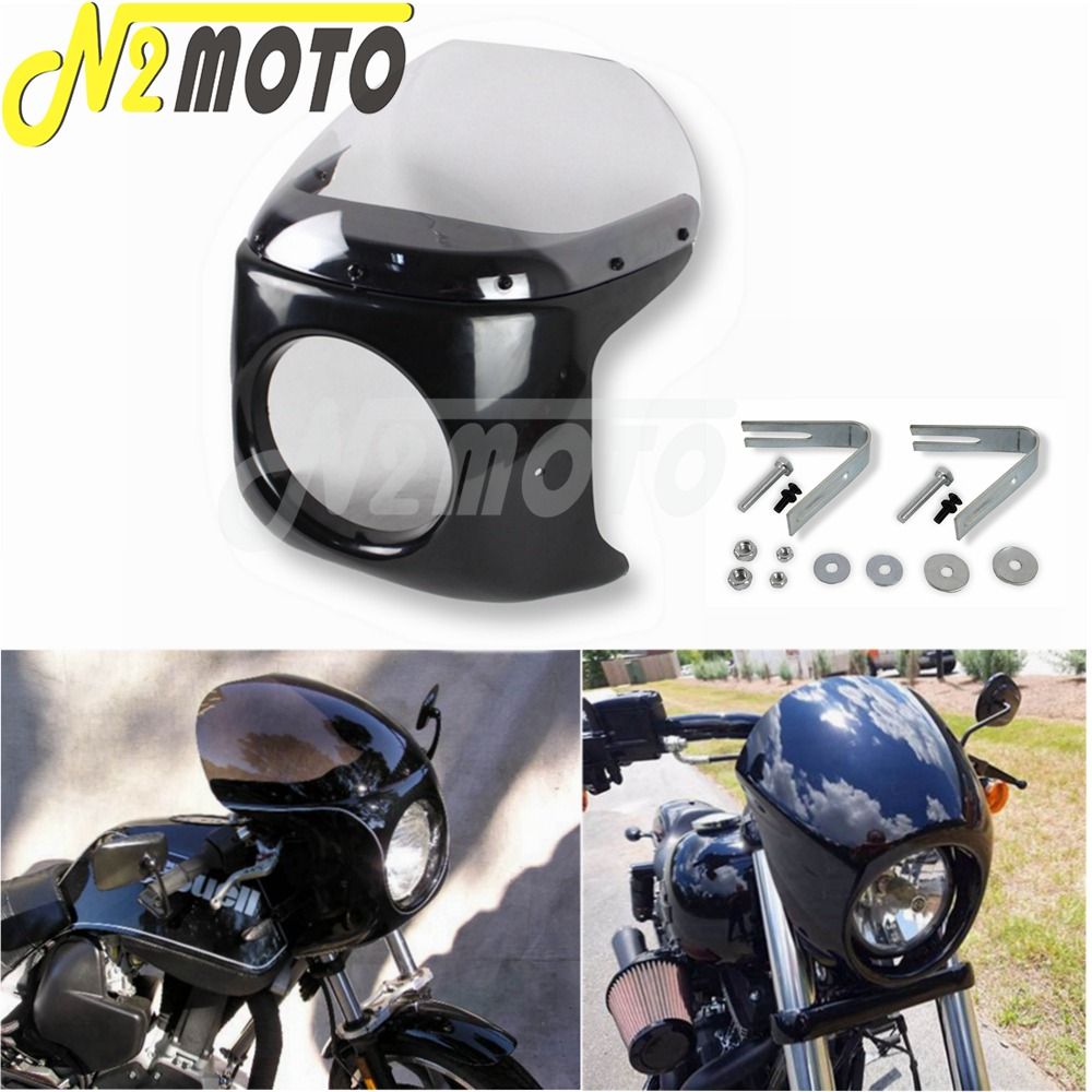 papanda ホンダ CB CM CL GL CX SL 175〜1100cc対応 7インチヘッドライトフェアリング