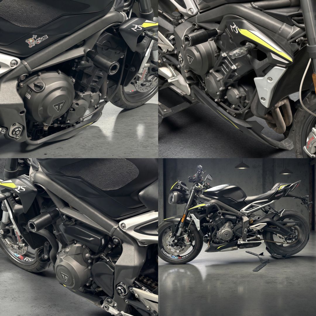 SAVAGE ストリートトリプル765 R/S/RS対応 フレーム&フェアリングプロテクター クラッシュスライダー エンジンガード SAVAGE ストリートトリプル765 R/S/RS対応 フレーム&フェアリングプロテクター クラッシュスライダー エンジンガード