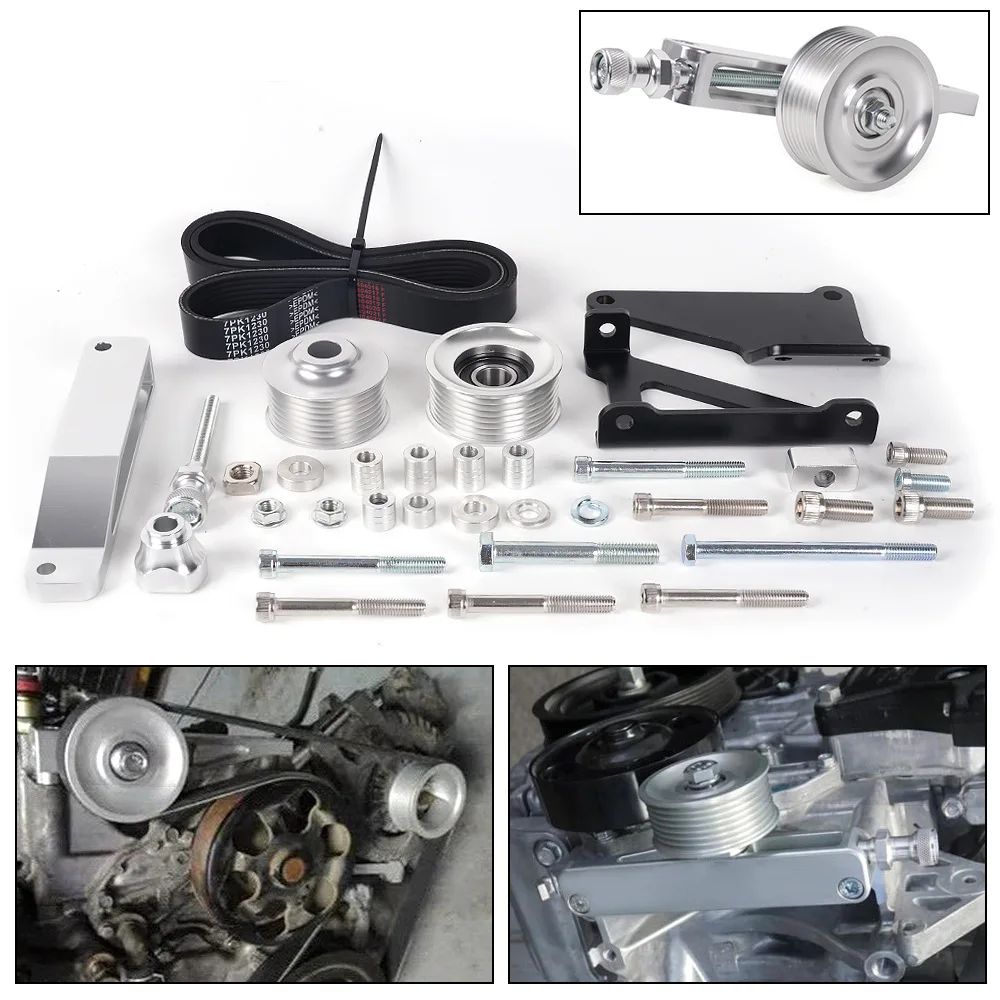 ホンダ K20 K24エンジン対応 プーリーキット アルミ合金製 EM1067