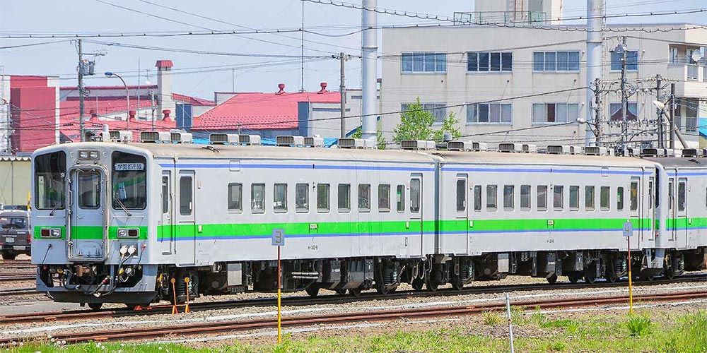 JR北海道キハ141/142形 2両編成セット（動力付き） 【グリーンマックス・32196】 「鉄道模型 Nゲージ グリーンマックス」