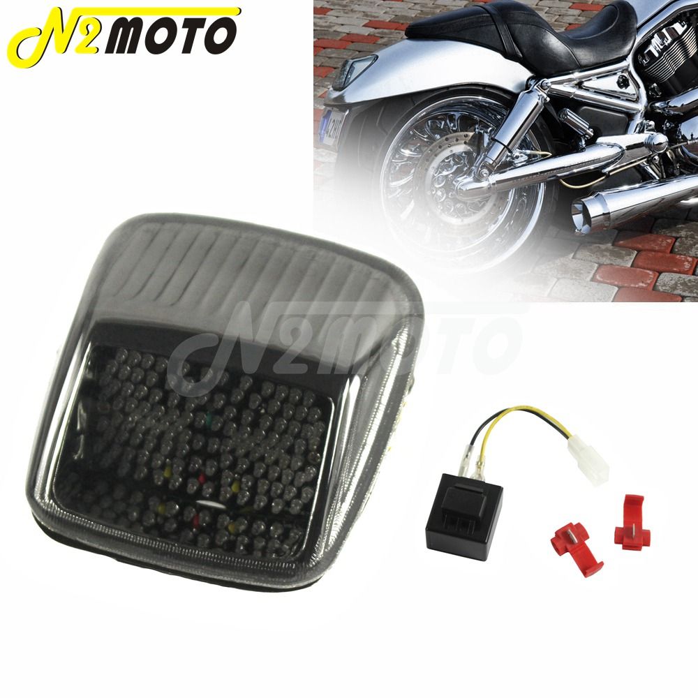 papanda ハーレー デューV-ROD VROD 2002〜2011対応 テールライト ブレーキライト ウインカー一体型