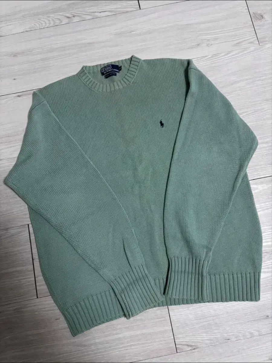 正規品 ピスタチオ ポロ ニット XL