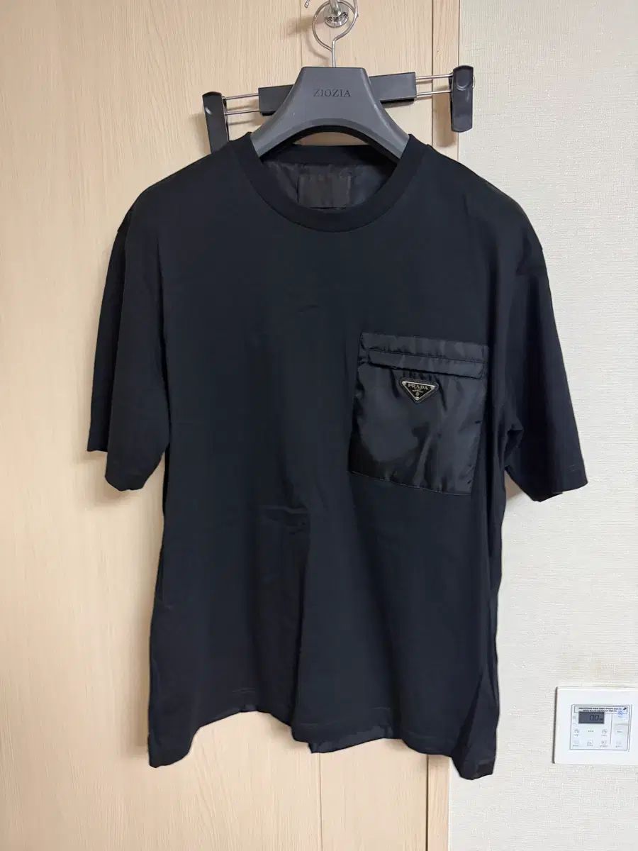 プラダ リナイロン ジャージ Tシャツ ブラック XXL
