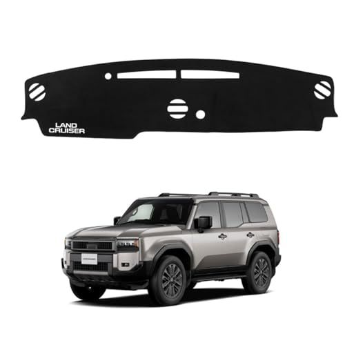 ZdeduoCar ダッシュボードマット ランドクルーザー 250系 HUDなし（2024年?現行） LAND CRUISER 専用設計 UVカット | 断熱フランネル,ダッシュボードカバー,反射軽減,滑り止め仕様,ダッシュボード 保護マット 2f344818